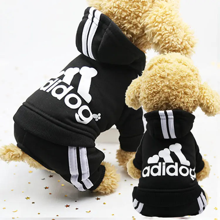 Sport Overalls Coat - 100% Cotton Warm Jumpsuit for Small Dogs