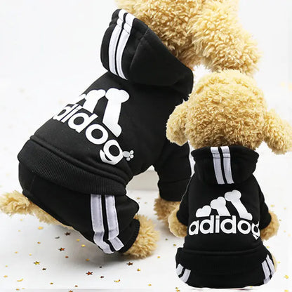 Sport Overalls Coat - 100% Cotton Warm Jumpsuit for Small Dogs