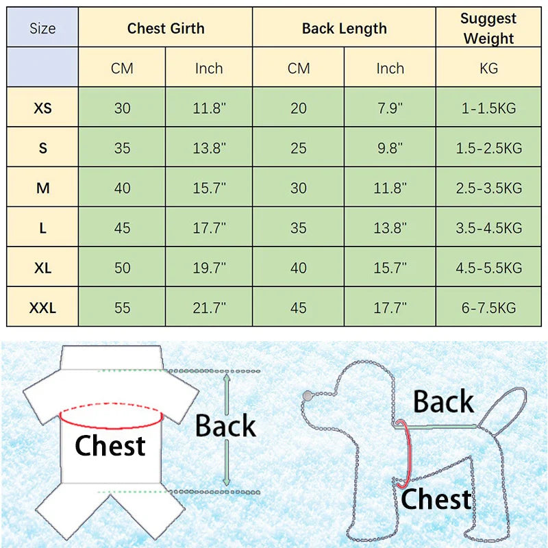 Sport Overalls Coat - 100% Cotton Warm Jumpsuit for Small Dogs