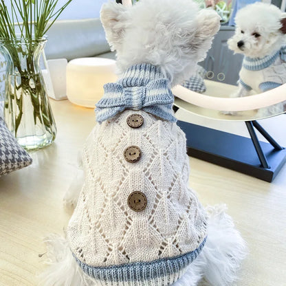 Floral Knit Sweater for Dogs & Cats
