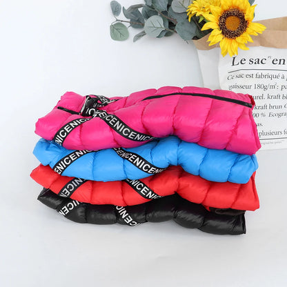 Waterproof Dog Jacket with Built-In Harness - Winter Coat for Small to Medium Dogs