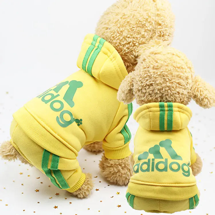Sport Overalls Coat - 100% Cotton Warm Jumpsuit for Small Dogs