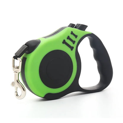 Luxury Retractable Dog Leash - Automatic 3M/5M Traction Rope for Small & Medium Dogs