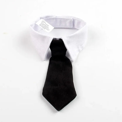 Luxury Formal Bow Tie Collar - Tuxedo Necktie for Dogs & Cats