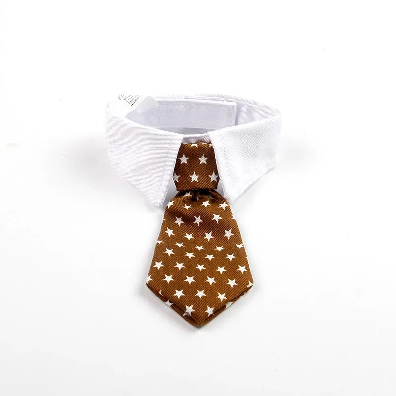 Luxury Formal Bow Tie Collar - Tuxedo Necktie for Dogs & Cats