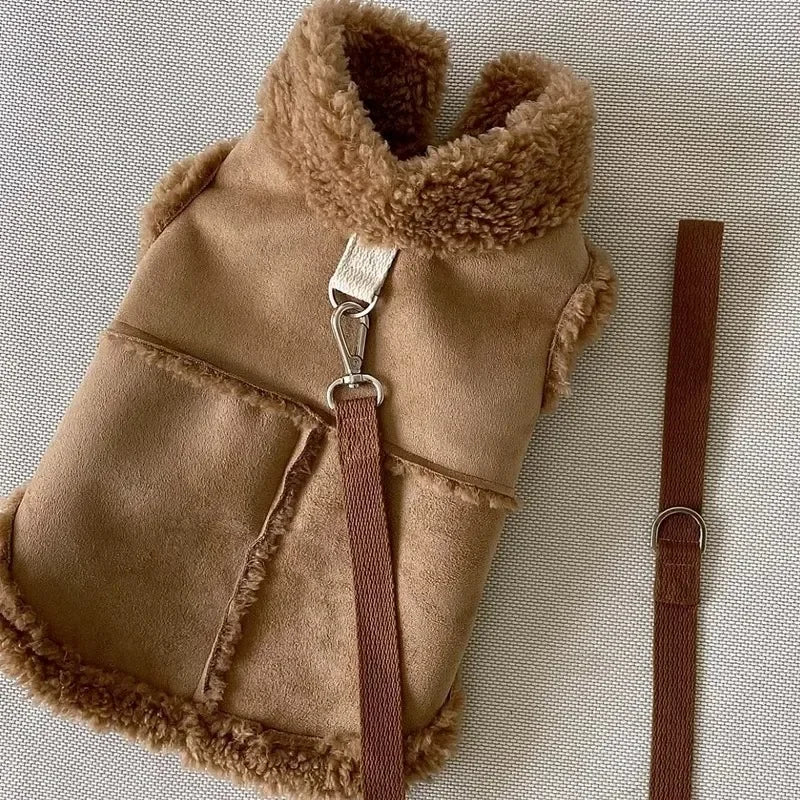 Cozy Cotton Vest Jacket for Small to Medium Dogs & Cats
