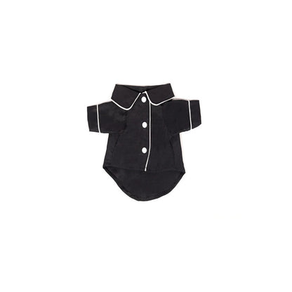 Elegant Floral Pet Pajamas - Luxury Sleepwear Jumpsuit for Small Dogs & Cats