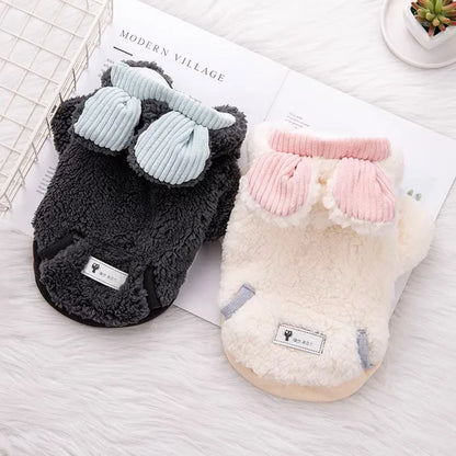 Luxury Fluffy Cotton Kitten Coat - Premium Winter Jacket for Cats & Small Dogs