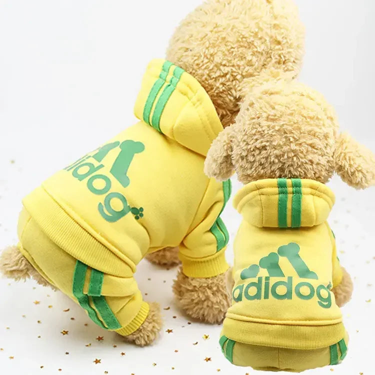 Sport Overalls Coat - 100% Cotton Warm Jumpsuit for Small Dogs
