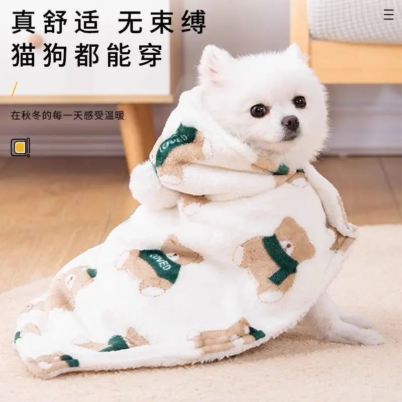 Luxury Cat Cape Blanket - Premium Winter Shrug for Cats & Small Dogs