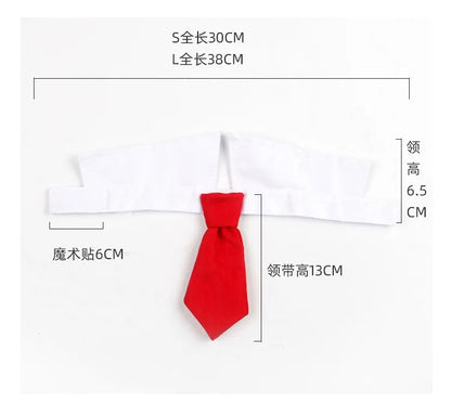 Luxury Formal Bow Tie Collar - Tuxedo Necktie for Dogs & Cats