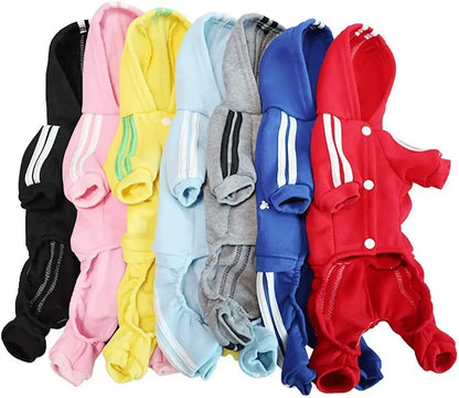 Athletic Sports Jumpsuit - Designer Activewear for Small Dogs