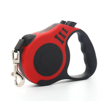 Luxury Retractable Dog Leash - Automatic 3M/5M Traction Rope for Small & Medium Dogs