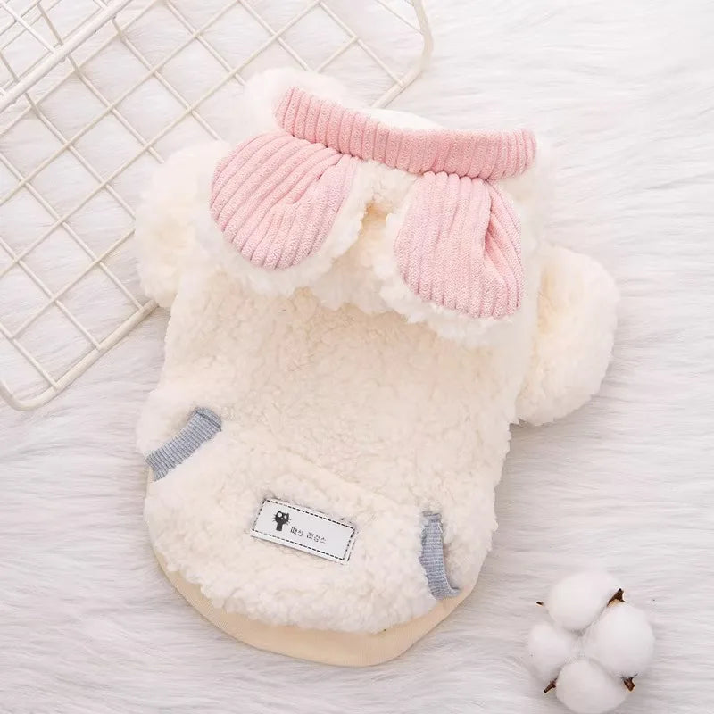 Luxury Fluffy Cotton Kitten Coat - Premium Winter Jacket for Cats & Small Dogs