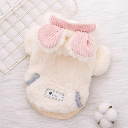 Luxury Fluffy Cotton Kitten Coat - Premium Winter Jacket for Cats & Small Dogs