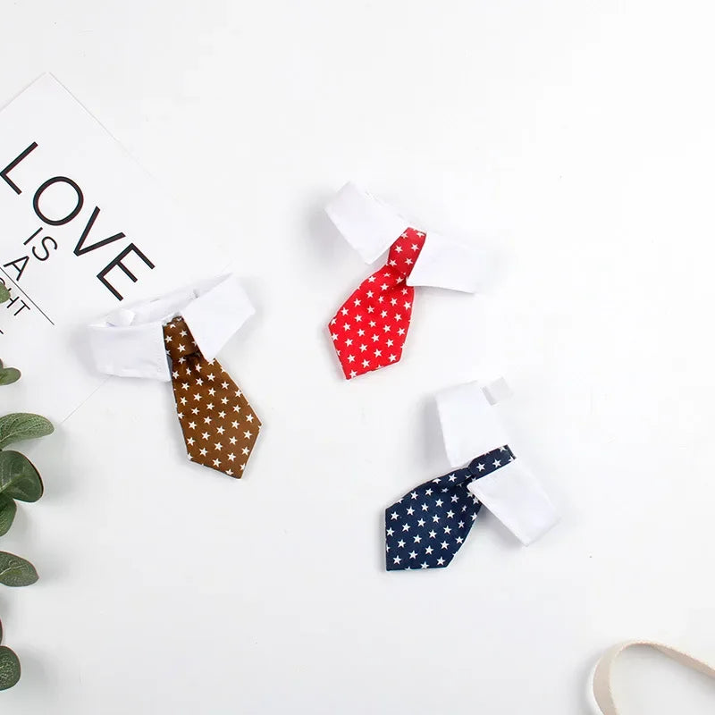 Luxury Formal Bow Tie Collar - Tuxedo Necktie for Dogs & Cats
