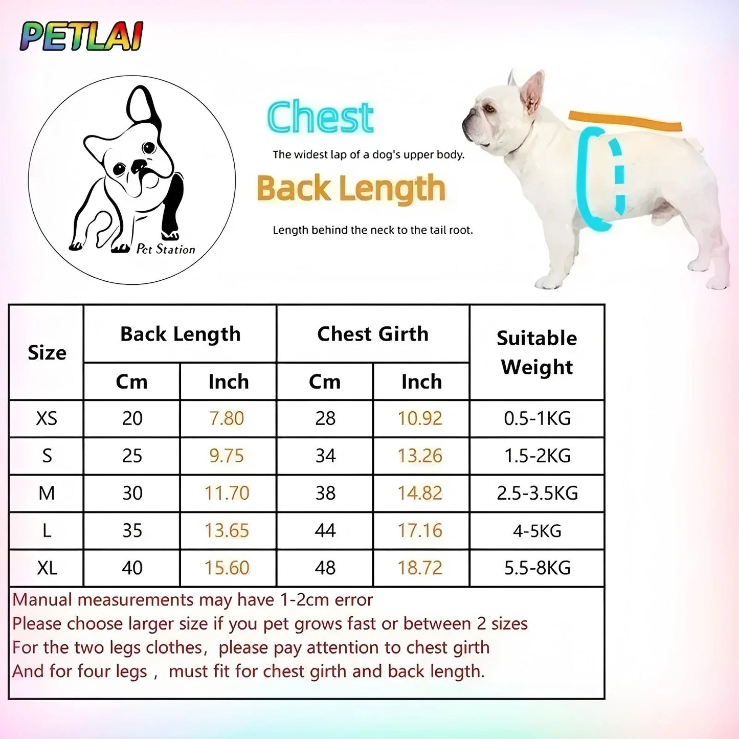 Cozy Cotton Vest Jacket for Small to Medium Dogs & Cats
