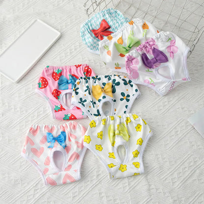 Dog Diapers for Female Dogs - Washable Menstrual Pants