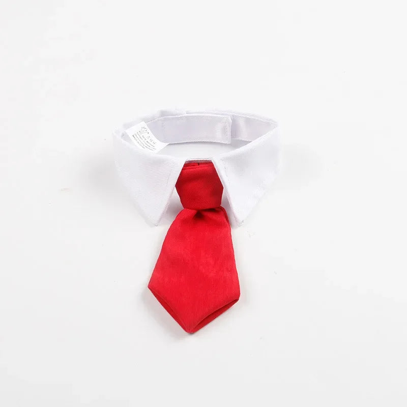 Luxury Formal Bow Tie Collar - Tuxedo Necktie for Dogs & Cats