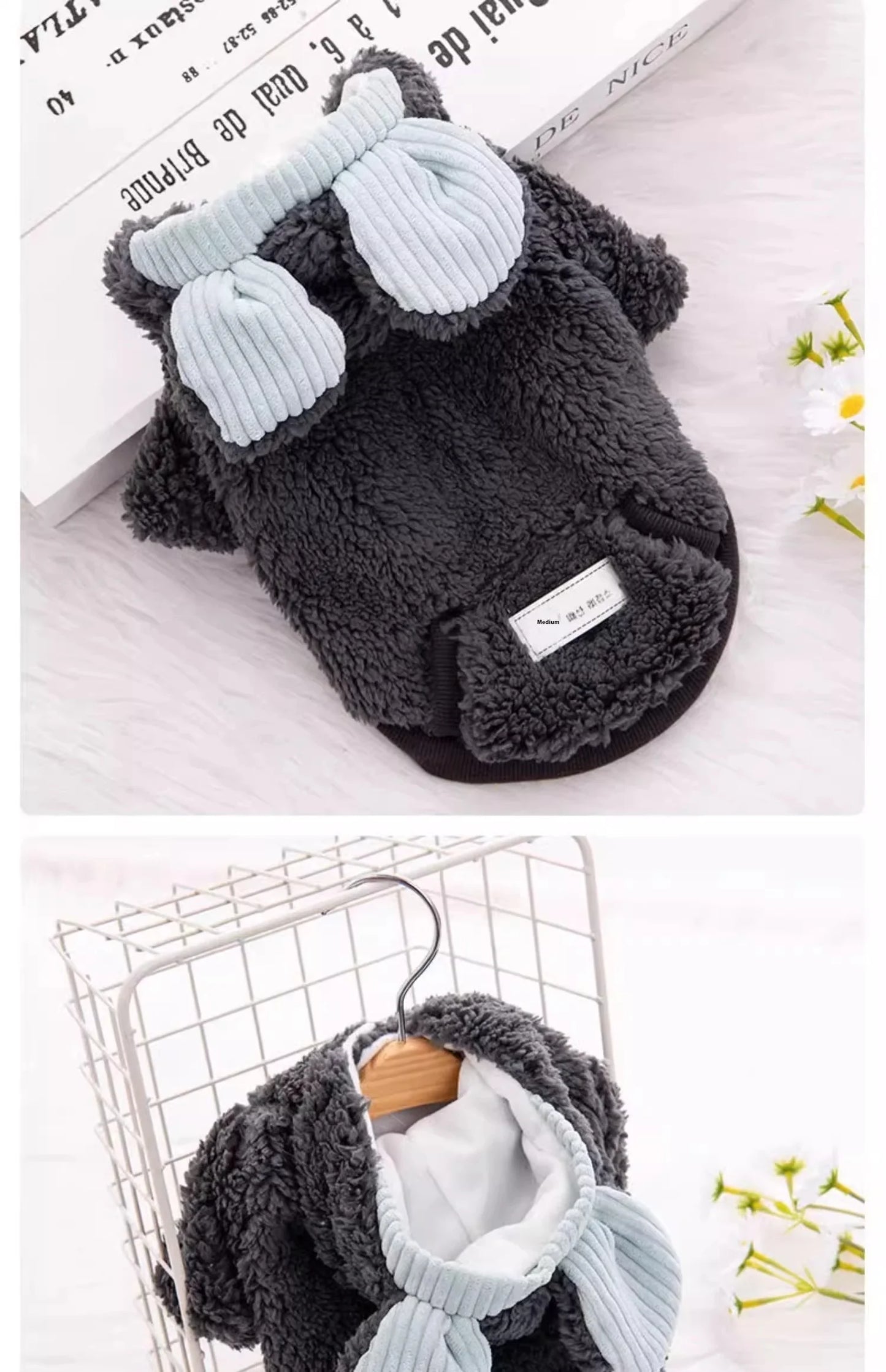Luxury Fluffy Cotton Kitten Coat - Premium Winter Jacket for Cats & Small Dogs