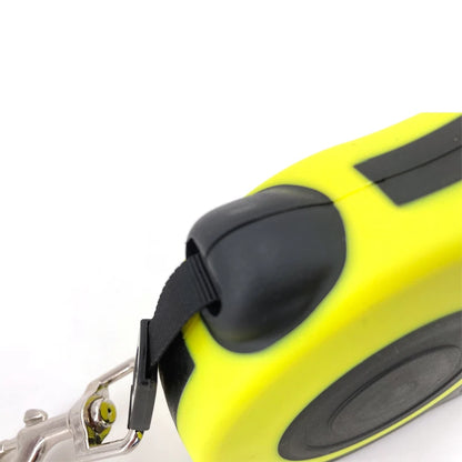 Luxury Retractable Dog Leash - Automatic 3M/5M Traction Rope for Small & Medium Dogs