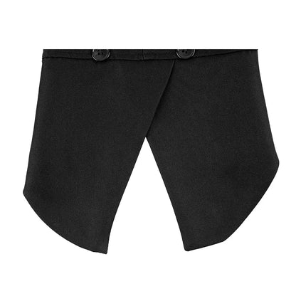 Luxury Gentleman's Tuxedo Suit - Premium Formal Outfit with Bow Tie for Dogs