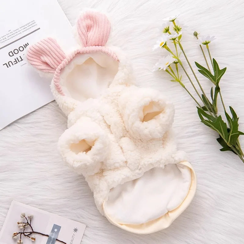 Luxury Fluffy Cotton Kitten Coat - Premium Winter Jacket for Cats & Small Dogs