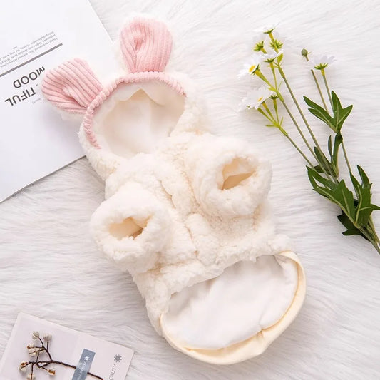 Luxury Fluffy Cotton Kitten Coat - Premium Winter Jacket for Cats & Small Dogs