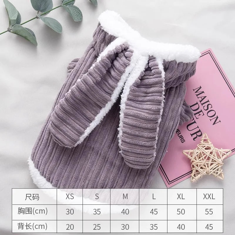 Luxury Fluffy Cotton Kitten Coat - Premium Winter Jacket for Cats & Small Dogs