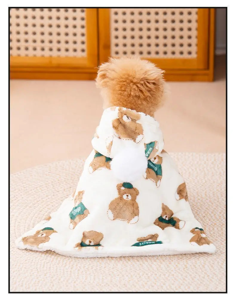 Luxury Cat Cape Blanket - Premium Winter Shrug for Cats & Small Dogs