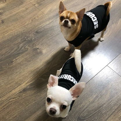 Security Guard Vest T-Shirt for Dogs & Cats