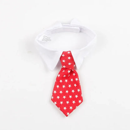 Luxury Formal Bow Tie Collar - Tuxedo Necktie for Dogs & Cats