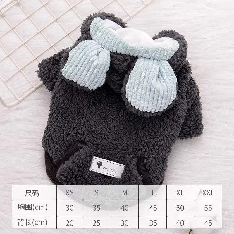 Luxury Fluffy Cotton Kitten Coat - Premium Winter Jacket for Cats & Small Dogs