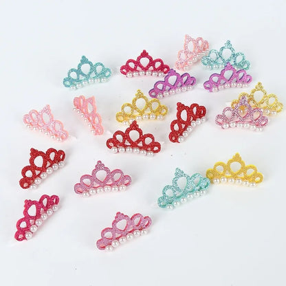 Luxury Pearl Crown Hair Clip - Designer Bow Accessory for Dogs & Cats