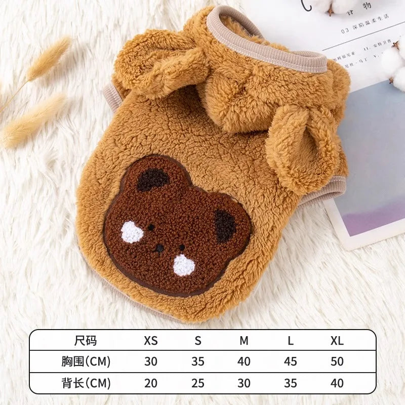 Luxury Fluffy Cotton Kitten Coat - Premium Winter Jacket for Cats & Small Dogs