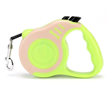 Luxury Retractable Dog Leash - Automatic 3M/5M Traction Rope for Small & Medium Dogs