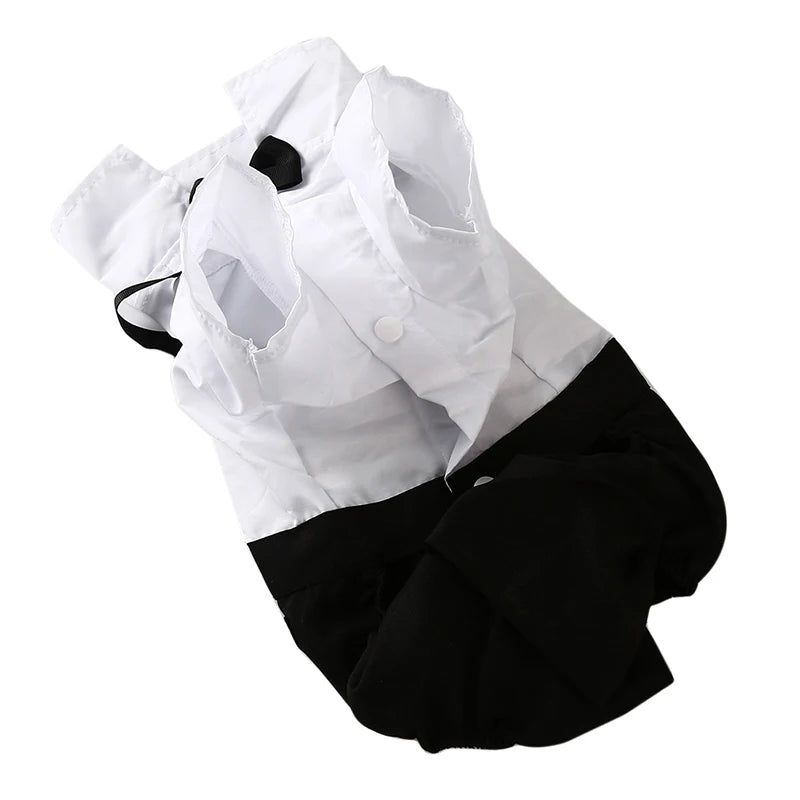 Luxury Classic Prince Tuxedo - Premium Formal Suit with Bow Tie for Dogs & Cats
