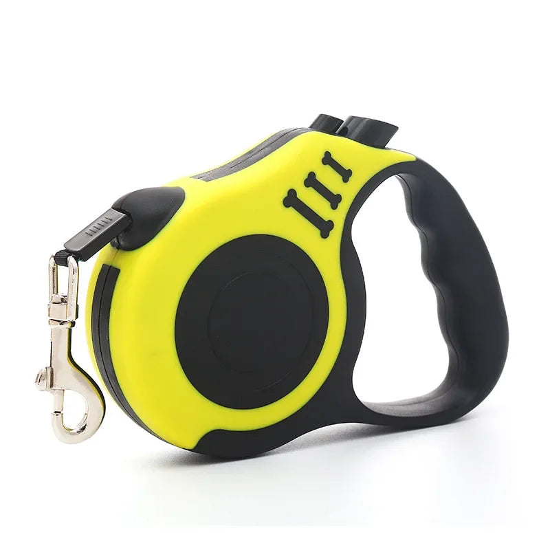 Luxury Retractable Dog Leash - Automatic 3M/5M Traction Rope for Small & Medium Dogs