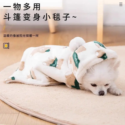 Luxury Cat Cape Blanket - Premium Winter Shrug for Cats & Small Dogs