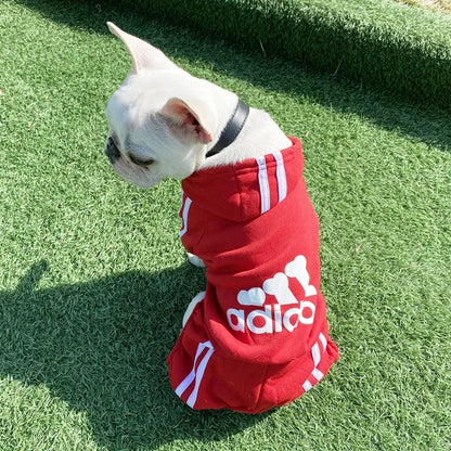 Sport Overalls Coat - 100% Cotton Warm Jumpsuit for Small Dogs