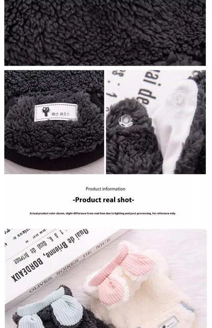 Luxury Fluffy Cotton Kitten Coat - Premium Winter Jacket for Cats & Small Dogs