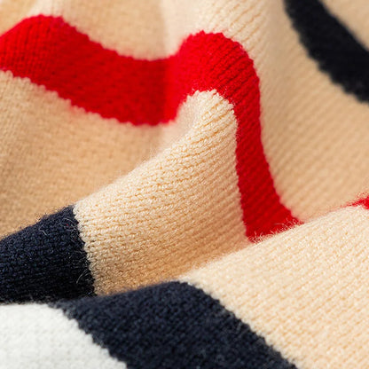 Luxury Striped Cardigan Sweater - Winter Warm Coat for Chihuahuas & Small Dogs