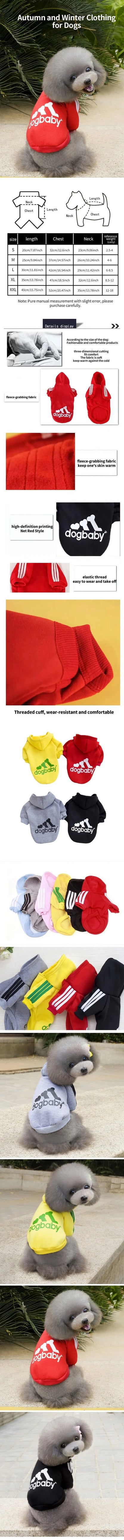 Luxury Fleece Sports Hoodie - Two-Legged Athletic Jacket for Small Dogs & Cats