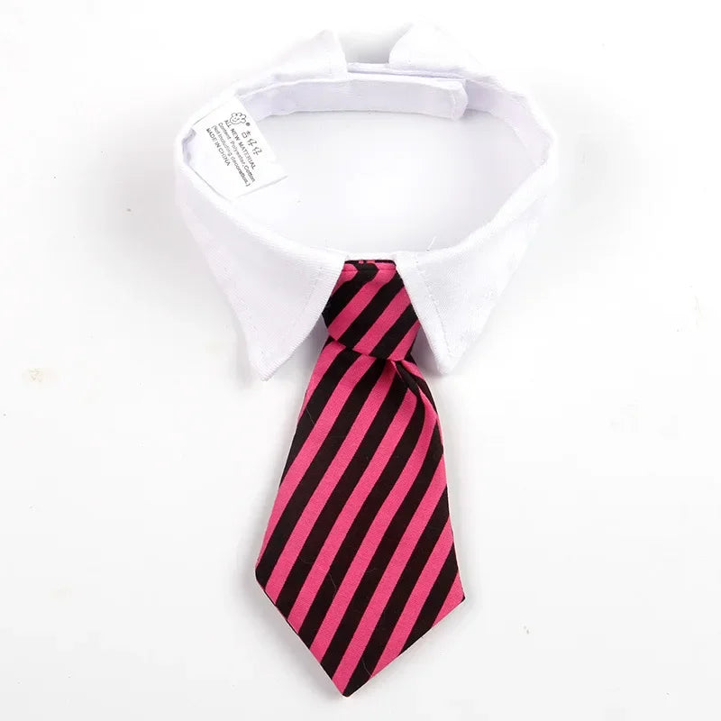 Luxury Formal Bow Tie Collar - Tuxedo Necktie for Dogs & Cats
