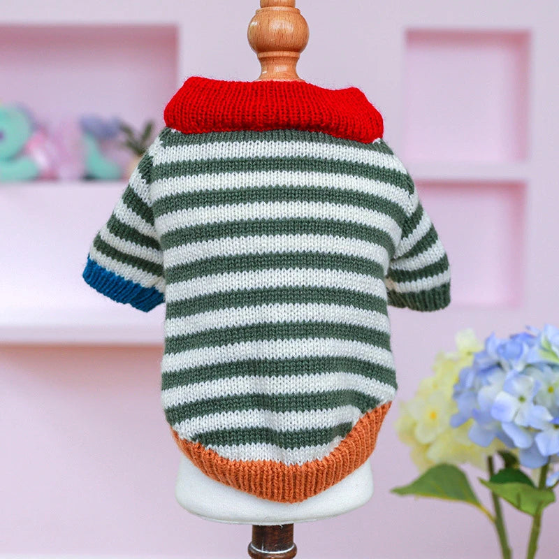 Floral Knit Sweater for Dogs & Cats