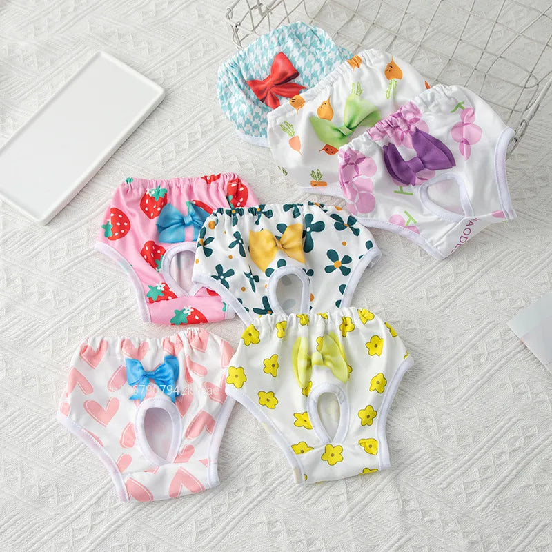 Dog Diapers for Female Dogs - Washable Menstrual Pants