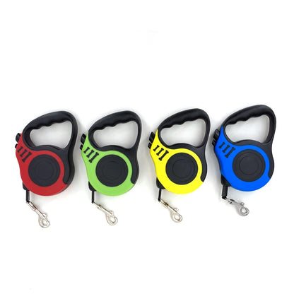 Luxury Retractable Dog Leash - Automatic 3M/5M Traction Rope for Small & Medium Dogs