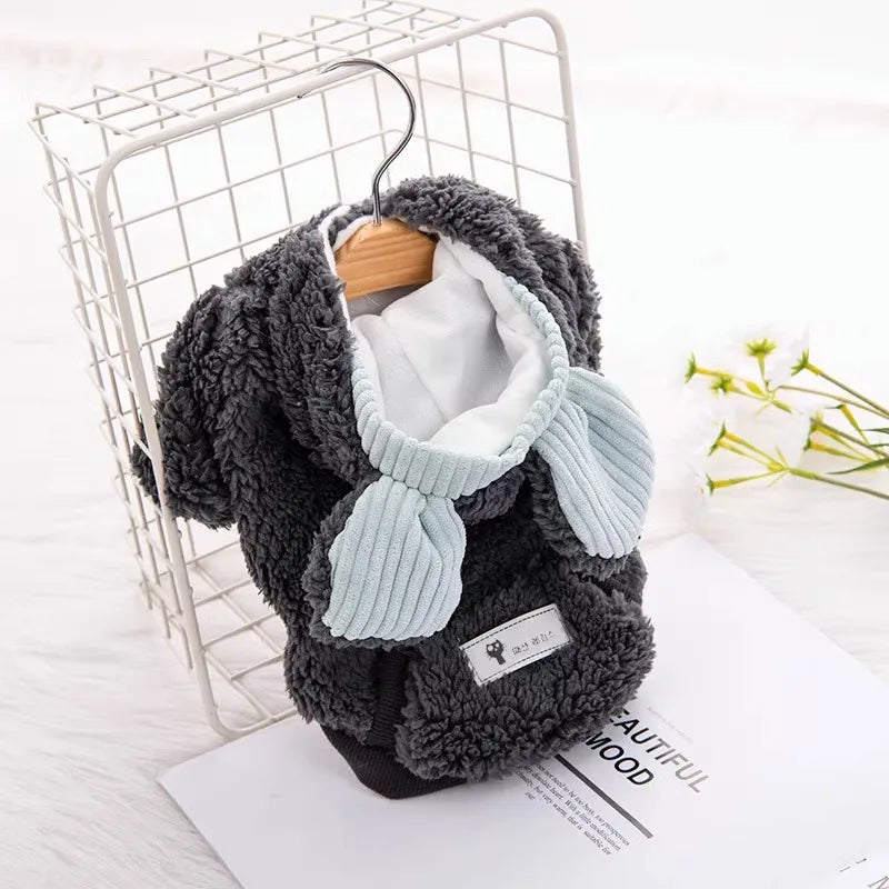 Luxury Fluffy Cotton Kitten Coat - Premium Winter Jacket for Cats & Small Dogs