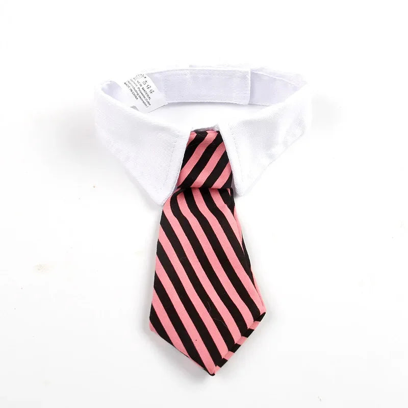 Luxury Formal Bow Tie Collar - Tuxedo Necktie for Dogs & Cats