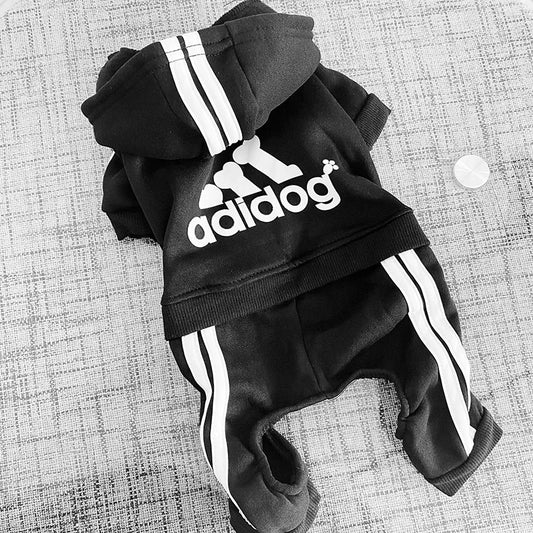 Sport Overalls Coat - 100% Cotton Warm Jumpsuit for Small Dogs